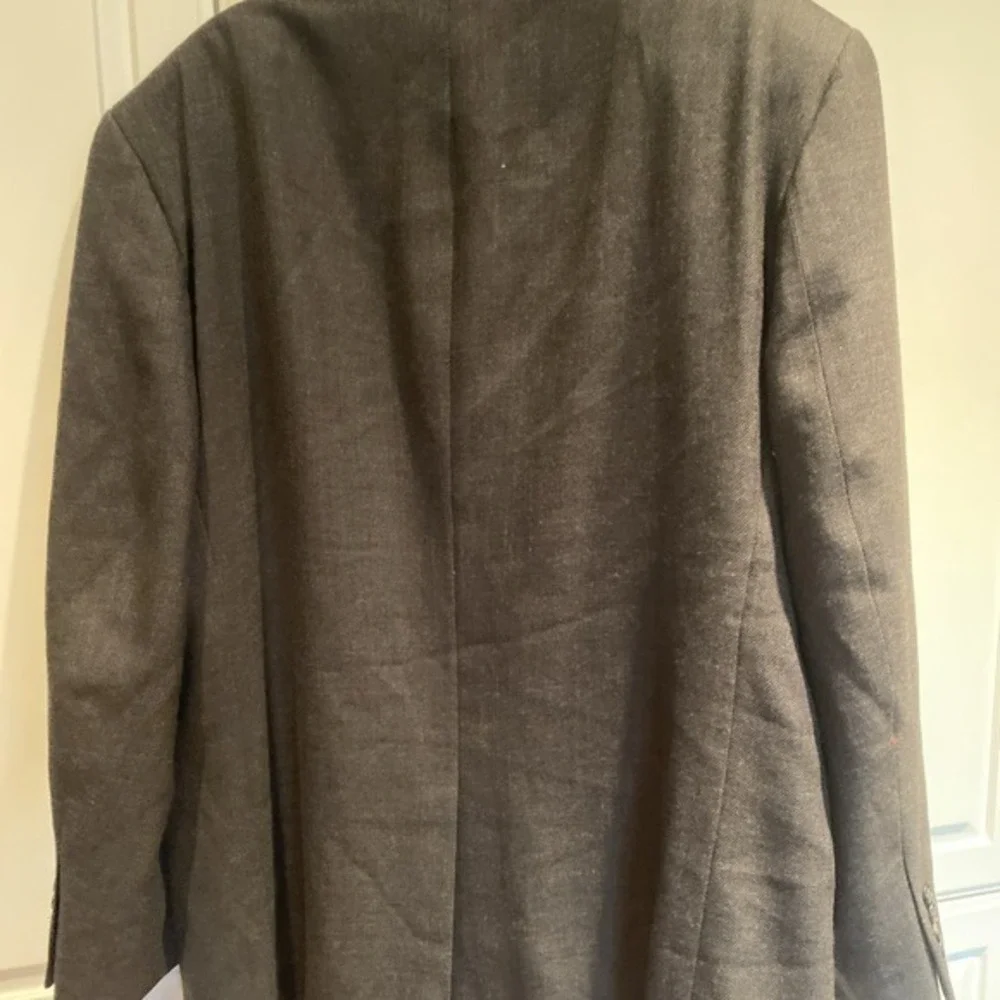 Jos. A. Bank Travelers Collection Suit Jacket Brown‎ Glen Plaid 50L 3612